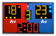 Wrestling Scoreboard, Portable scoreboard for Greco-Roman Wrestling, Freestyle Wrestling, Female Wrestling